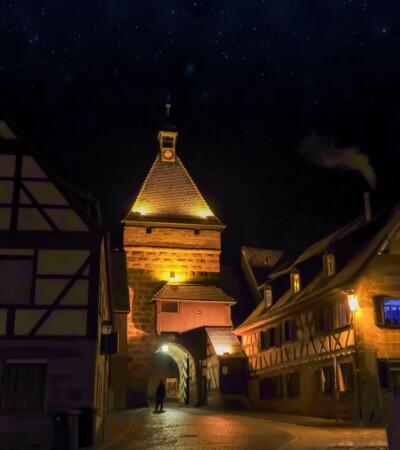 Cadolzburg bei Nacht -Tamara Weitze