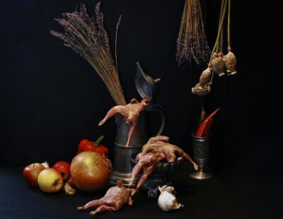 Wachteln an der Theke - Tamara Weitze